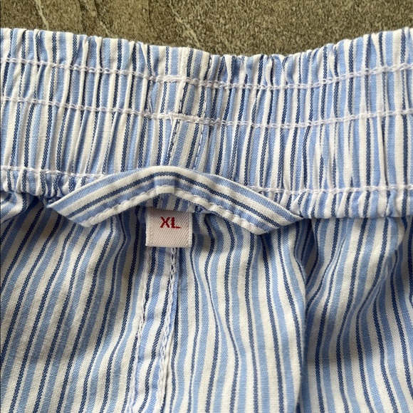 💙 Brooks Brothers Striped Cotton Pajama Lounge Pants Size XL Blue Bundle 2 part - Picture 7 of 7